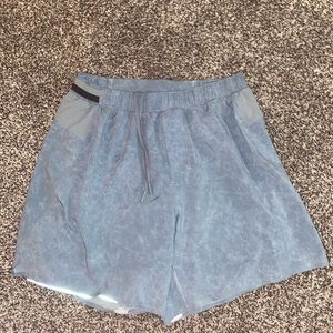 Men’s blue/grey lululemon shorts size medium brand new never worn